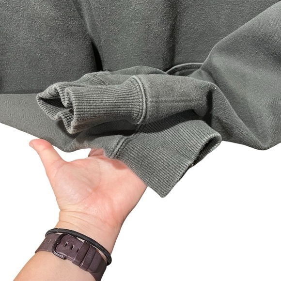 Carhartt Charcoal Grey Rain Defender Sweatshirt Hoodie 2XL - Picture 2 of 8